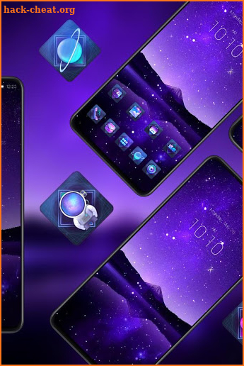 Space galaxy zenfone max pro m1 theme screenshot