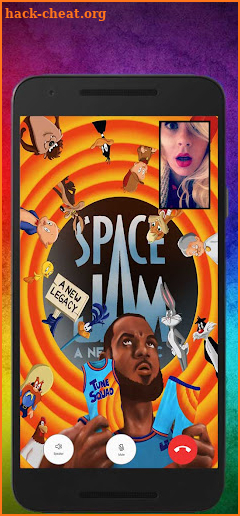 Space Jam - Lebron james Video Call screenshot