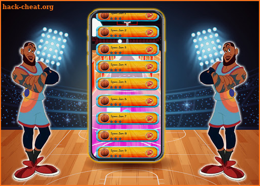 Space Jam piano tiles hop screenshot