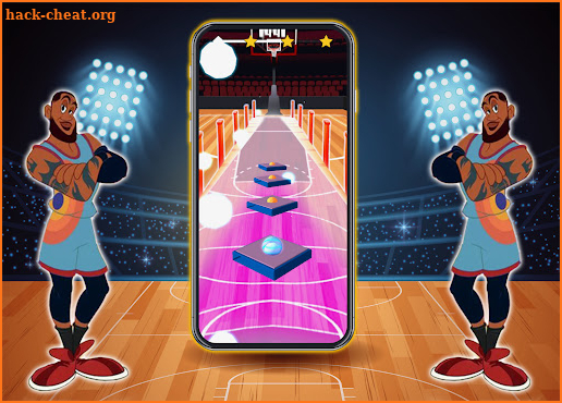 Space Jam piano tiles hop screenshot