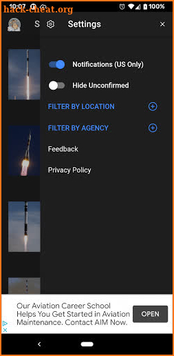 Space Launch Schedule screenshot