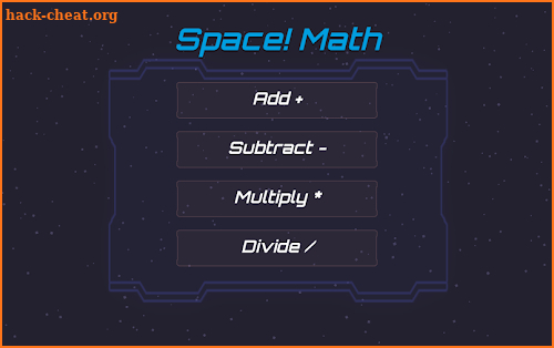 Space! Math screenshot