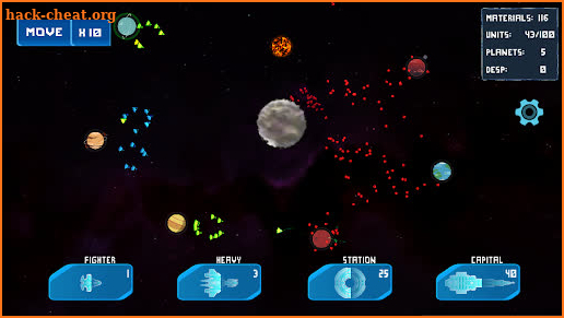 Space Pixel Swarm screenshot