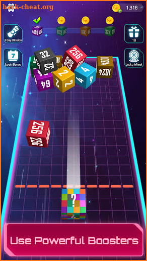 Space UP! - 2048 Shooting screenshot