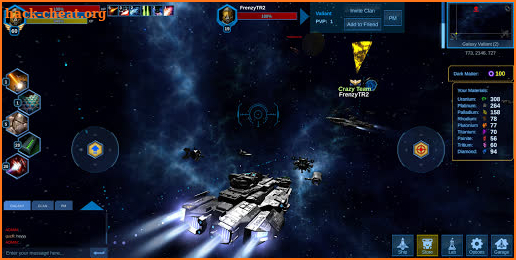 Space War Online 3D - MMO Game screenshot