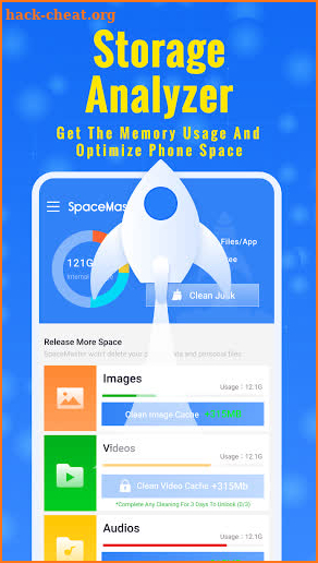 SpaceMaster - Cache Junk Clean screenshot