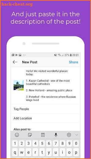 Spaces for Instagram - Instabreak screenshot