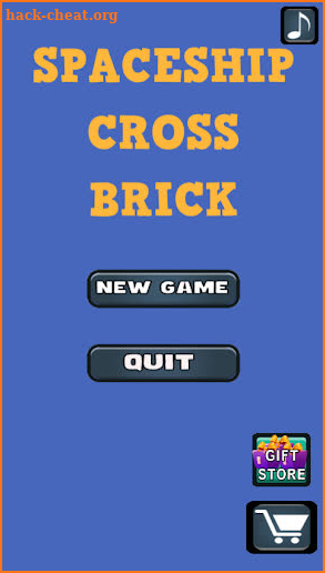 SPACESHIP CROSS BRICK screenshot