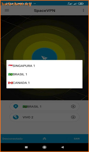 SpaceVPN screenshot