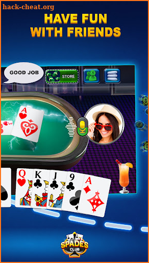 Spades Online Club - Card Game screenshot