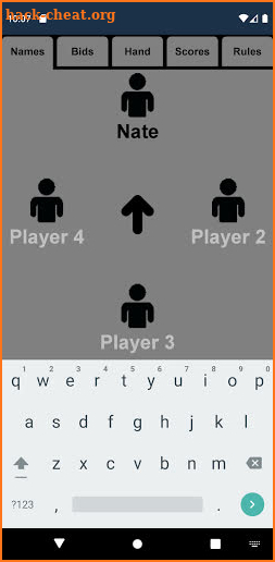 Spades Scorekeeper screenshot