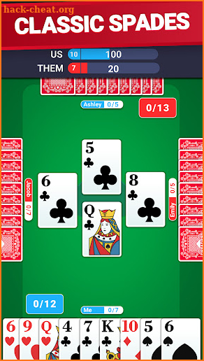 Spades: The Classic Card Game screenshot