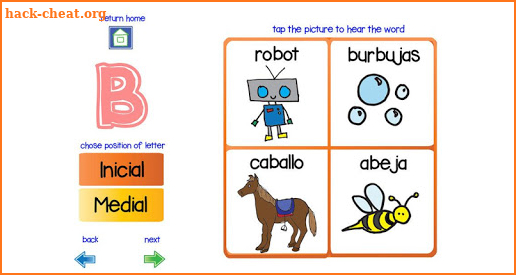 Spanish Articulation screenshot