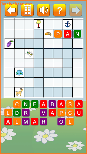 Spanish Crosswords for Kids screenshot