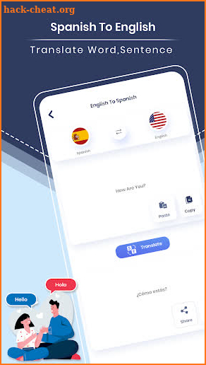 Spanish English Translator screenshot