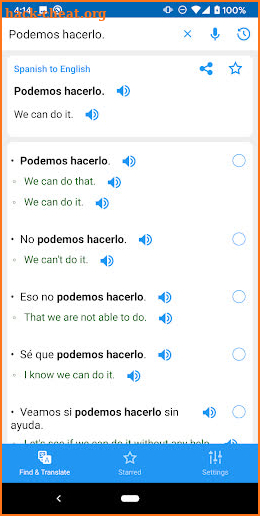 Spanish Translator Offline screenshot