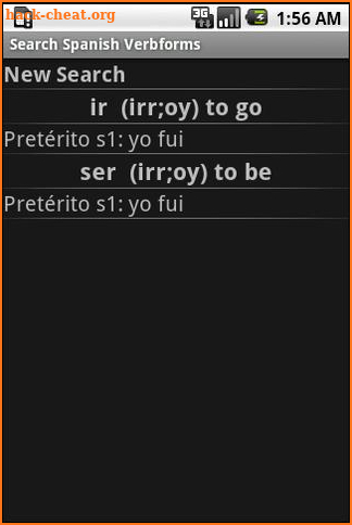 Spanish Verbs Pro screenshot