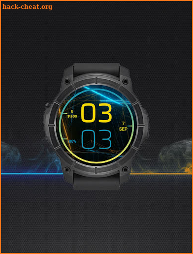 Sparking watch face screenshot