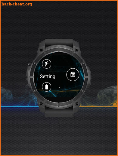 Sparking watch face screenshot