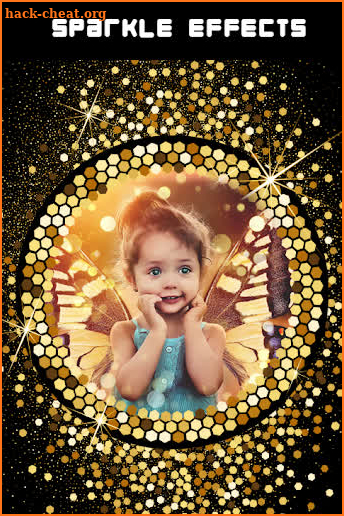 Sparkle Photo Frames: Glitter Effects Editor screenshot