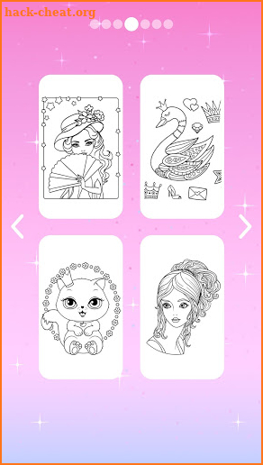 Sparkle Princess Coloring Book screenshot