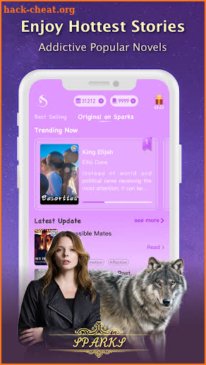 Sparks: Read Romance Novels screenshot