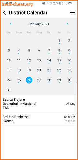 Sparta School District screenshot