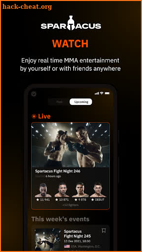 Spartacus MMA screenshot