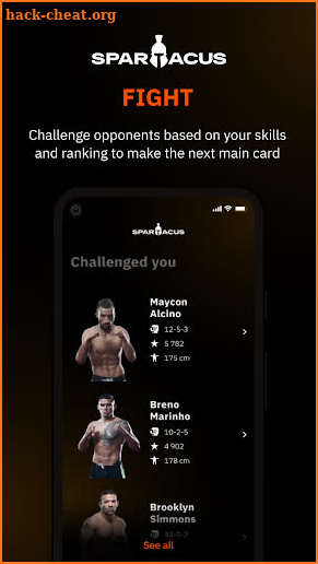 Spartacus MMA screenshot