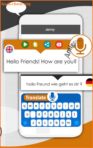 Speak and translate app - Voice translator screenshot