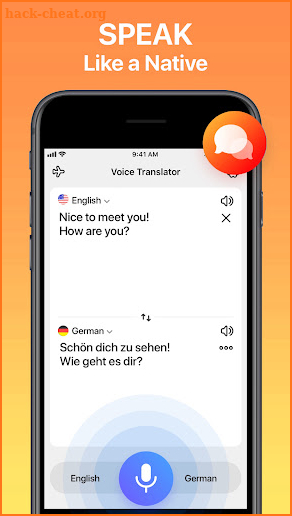 Speak and Translate Voice Translator All Languages screenshot