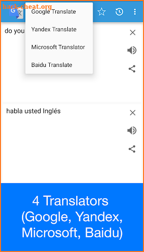 Speak to Voice Translator screenshot