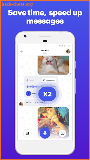 SpeakApp Voice Messenger screenshot