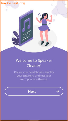 Speaker Dust and Water Cleaner screenshot