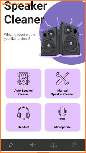 Speaker Dust and Water Cleaner screenshot