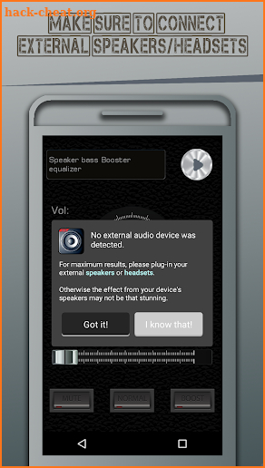 Speaker Sound Equalizer - Bass Booster EQ Pro 2018 screenshot