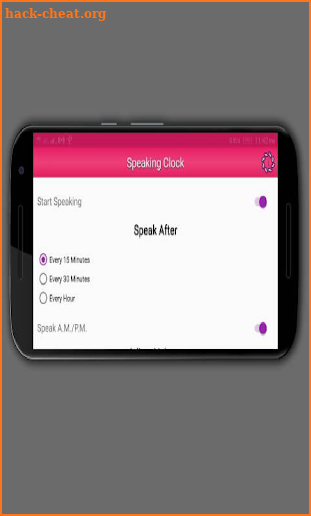 Speaking Clock - NEW screenshot