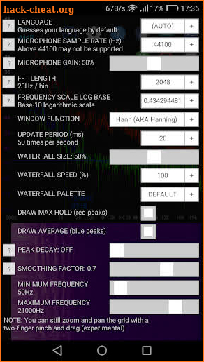 Speccy - Spectrum Analyzer screenshot