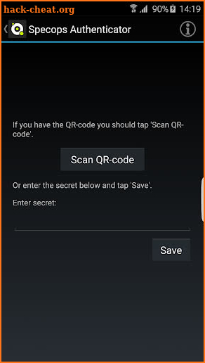 Specops Authenticator screenshot