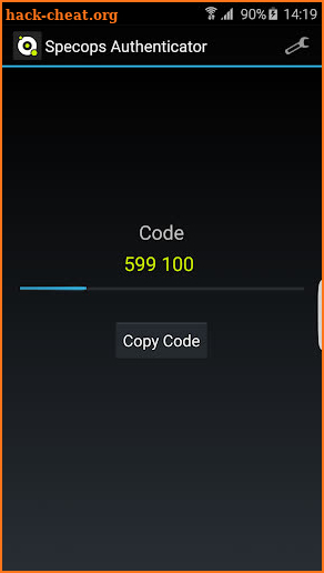 Specops Authenticator screenshot