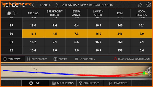 SPECTO Bowling screenshot