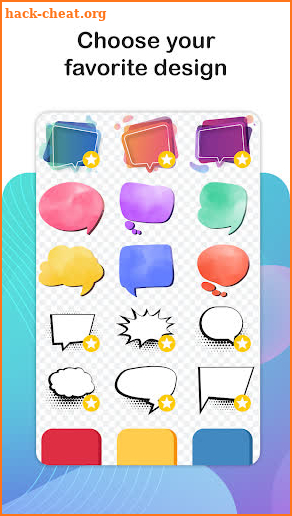 Speech Bubbles for Photos Editor screenshot