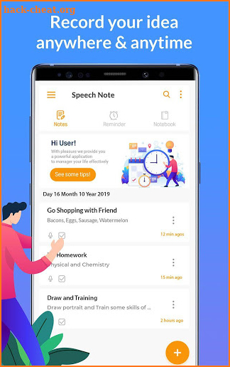 Speech Note: Voice Typer, Speech To Text Converter screenshot