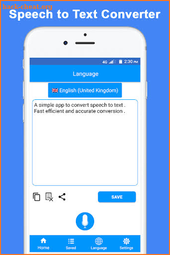 Speech to Text : Voice Notes & Voice Typing App screenshot