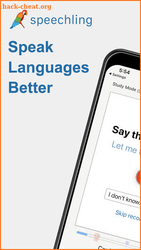 Speechling - Learn to Speak An screenshot