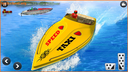 Speed Boat Water Taxi Driving Simulator screenshot