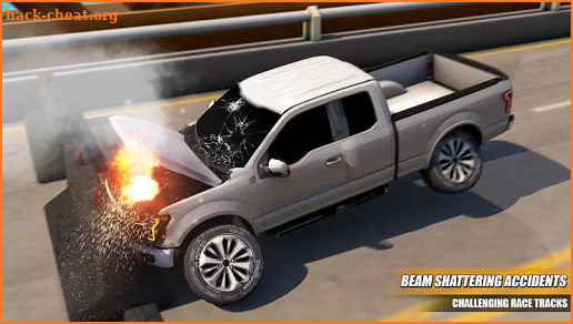 Speed Bump Car Crash Test Simulator screenshot