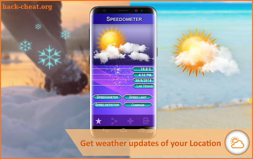 Speed Cam Detector - Weather Map, Camera & Compass screenshot