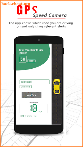 Speed Camera Detector Free - GPS Speedometer Live screenshot