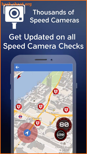 Speed Camera Detector - Police Radar Alerts App screenshot